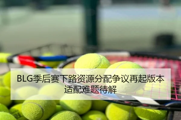 BLG季后赛下路资源分配争议再起版本适配难题待解